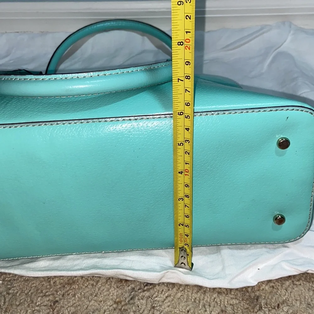 Gorgeous KATE SPADE Tiffany Blue Wellesley Rachelle Satchel shoulder Bag - Picture 15 of 16